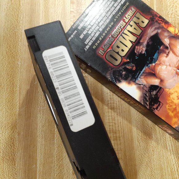 Rambo First Blood Part 2 VHS 1985 Stallone George Cosmatos Action Cult Artisan - Picture 10 of 10